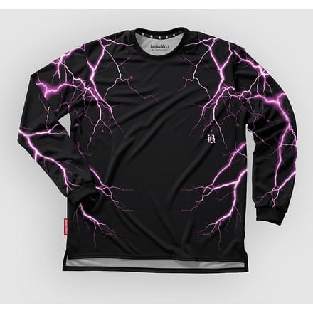 Loose Riders Electric Long Sleeve Jersey roze