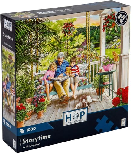 House of Puzzles legpuzzel Storytime 1000 stukjes deluxe puzzel.