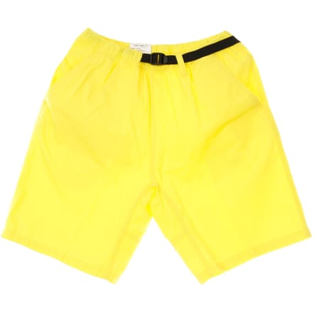 Clover korte herenshort Limoncello Stone Washed