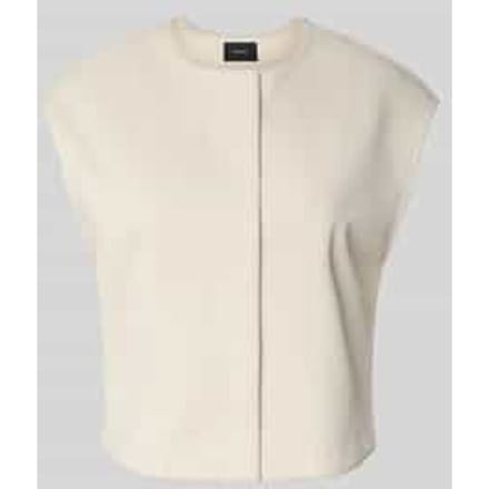 Wide fit gilet met ronde hals, model 'Umandy'