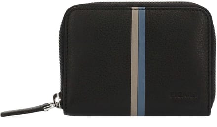 PICARD Portemonnee Horizon 1 Zip Around Wallet Black Zwart