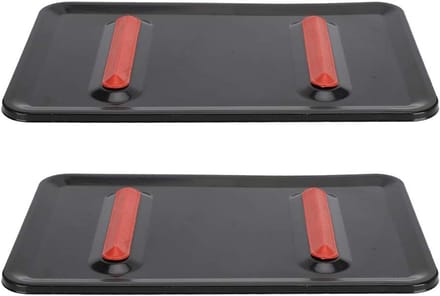 Strijkmat Set - Isolatieplaat - Strijkplank Beschermen - Hittebestendig Siliconen - 2 Stuks - Grijs