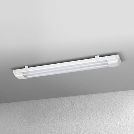OSRAM LED lichtbalk 600mm, 25W, 3000K, warm wit, 2300lm, stalen behuizing, polycarbonaat diffuser, IP20 voor plafond- en wandmontage
