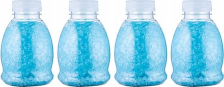 Claudius Badzout Opium - 375 gram - Fles met transparante dop - Set van 4 stuks