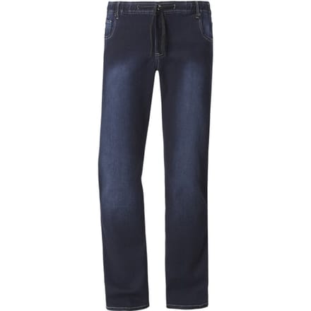 Charles Colby herren Jeans - 30 - donkerblauw - Plus Size