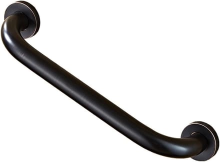 Veiligheidshandgreep Badkamer - Douchegreep Steungreep - Veilig Douchen - Antislip Grip - 50 cm - Zwart