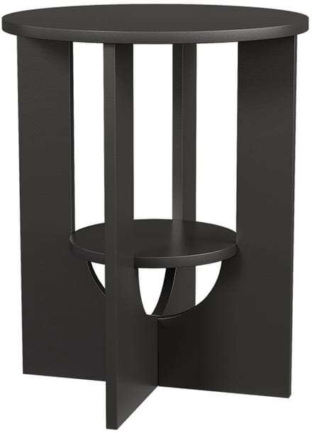 Vicco Vareo Salontafel – 40 x 40 cm Zwart