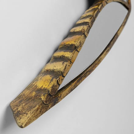 KARE Zwaluw Spiegel wandobject, polyresin, glas, goud