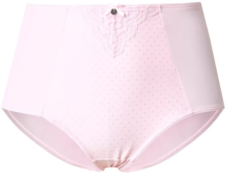 Ulla Popken - Dames - Shaping-tailleslip kantinzet - Babyroze - Maat 46+