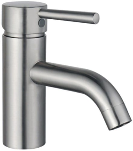 FugaFlow Eccelente Sobrado Badkamer Wastafelkraan - 14.6cm - opbouw - RVS geborsteld PVD
