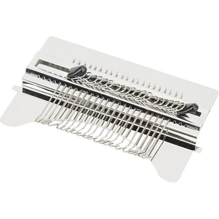 21 Haak Stopmachine Mini Weefgetouw Robuust Eenvoudige Bediening Houten Stopweefgetouw voor DIY Kleding white
