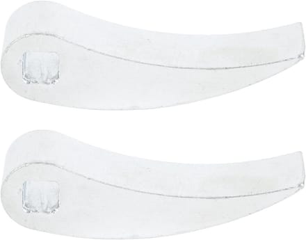 Koevoet Adapter - Wrench Tool - Krappe Ruimtes - CRV Staal - 2 Stuks - Zilverkleurig