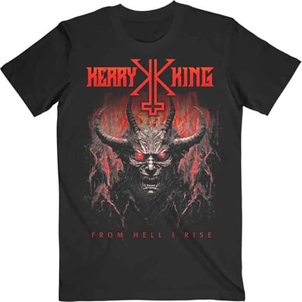Kerry King - From Hell I Rise Cover Heren T-shirt - S - Zwart
