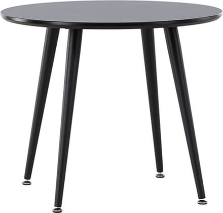 Plaza eetkamertafel voor kinderen Ø60 cm zwart.