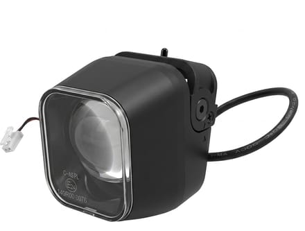 Segway-Ninebot, LED Koplamp voor Step Segway Max G3 met Projectie-optiek, Zwart