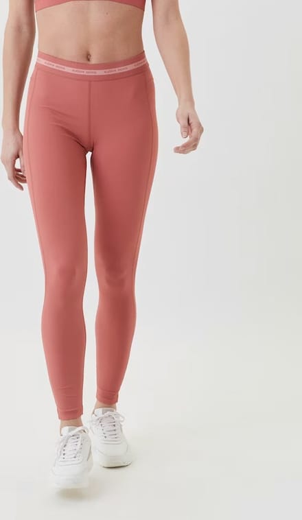 Björn Borg - Dames - Borg Regular Rib Tights - Roze - Maat M