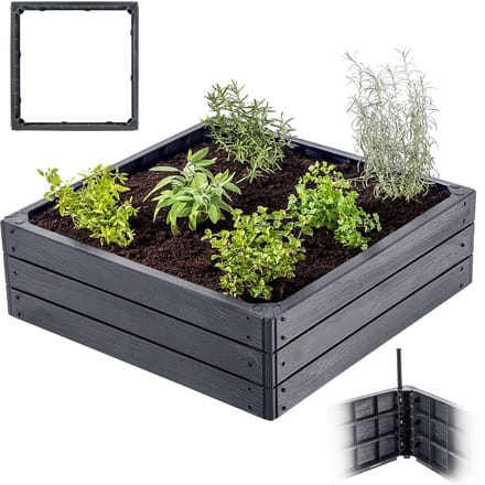 KADAX Tuinbed, verhoogd bed, plantenbed voor het kweken van groenten, bloemen en kruiden, bloembed, kruidenbed, groentebed, bloembed, bloembed, bloembed, bloembed, bloembed, bloembed, bloembed van
