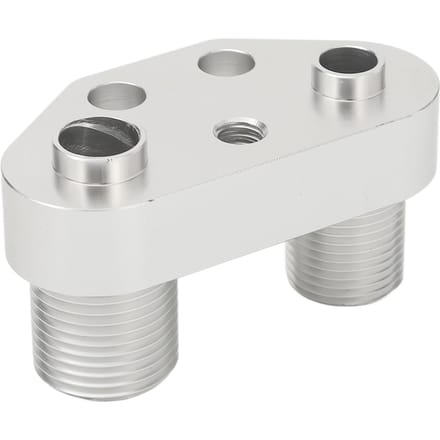 Revisieset voor AC-compressoradapter van aluminiumlegering met goede afdichting en rechte aansluiting voor Sanden SD7B10 7176 compressor
