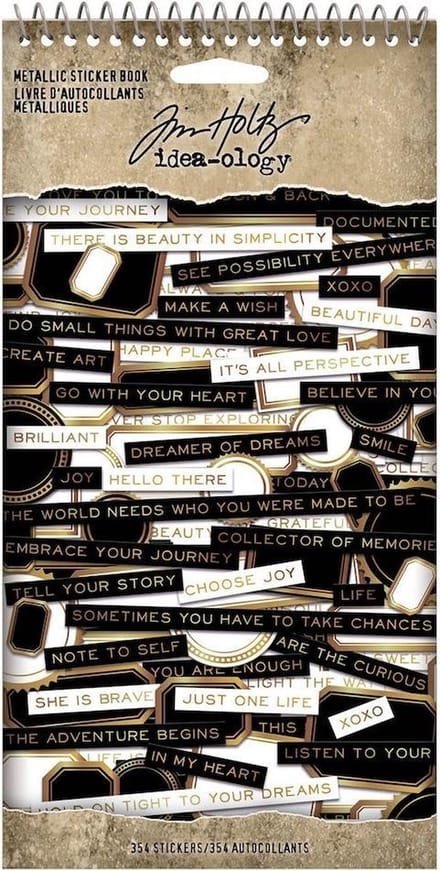 Idea-ology Sticker Book - Metallic