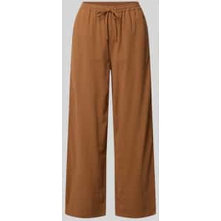 Stoffen broek in verkorte pasvorm model 'CISSIE'