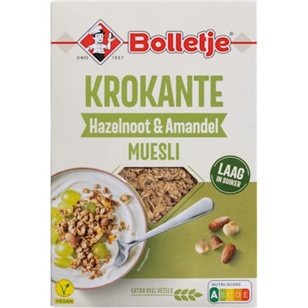Krokante Muesli Hazelnoten Amandelen