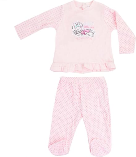Disney Minnie Mouse velours babyset maat 62/68 (6 maanden - 67 cm)