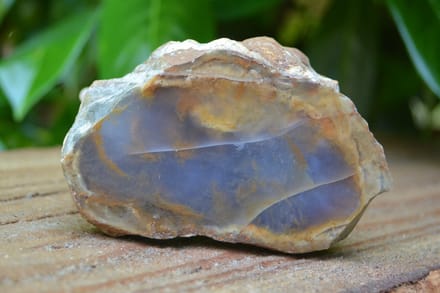 Aangeslepen Chalcedoon uit Turkije - 354 gram