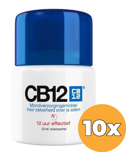 x10 CB 12 Original mondwater mini 50 Milliliter