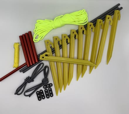 Kamperen tent nood / reparatie pakket