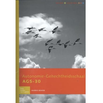 Autonomie-Gehechtheidsschaal (Ags 30) - Handleiding - Marrie Bekker