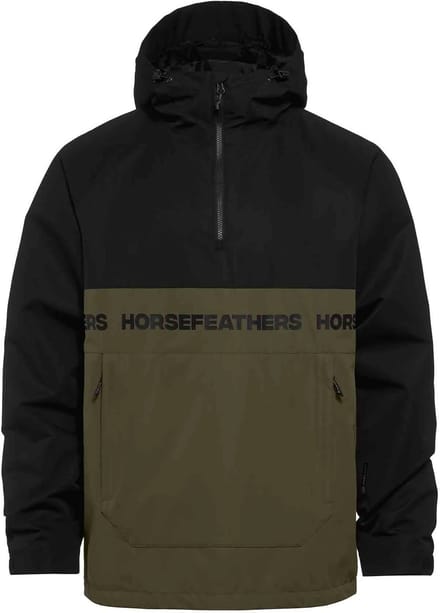 Horsefeathers Gordie Jack (zwart/olijf Night) - XL
