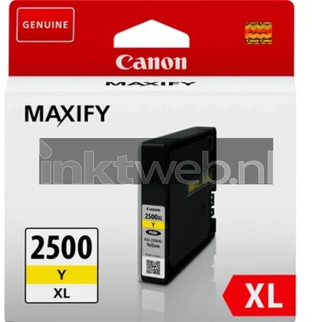 Canon PGI-2500Y XL inktcartridge geel hoge capaciteit (origineel)