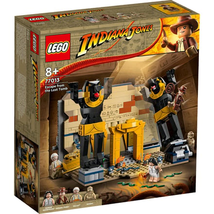 LEGO 77013 Indiana Jones Ontsnapping uit de Verborgen Tombe Tempel en Mummie Speelgoed