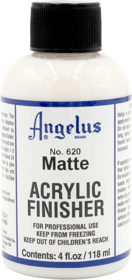 Angelus Acryl Finish voor leerverf - Matte afwerking - Vernis - 118ml