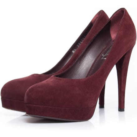 Yves Saint Laurent Gaby suède pumps