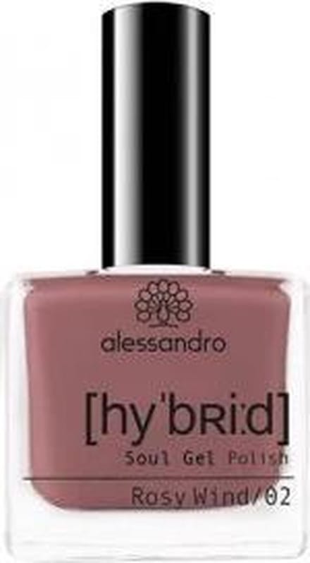 alessandro Hybrid Colour Rosy Wind nagel gel coat Roze