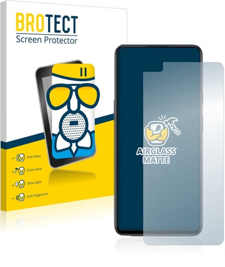 BROTECT - Screenprotector voor OnePlus Nord - Folie Beschermfolie Beschermglas matte