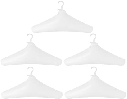 Cosensi - Dailygoods - Set van 5 Opvouwbare Opblaasbare Reiskleerhangers