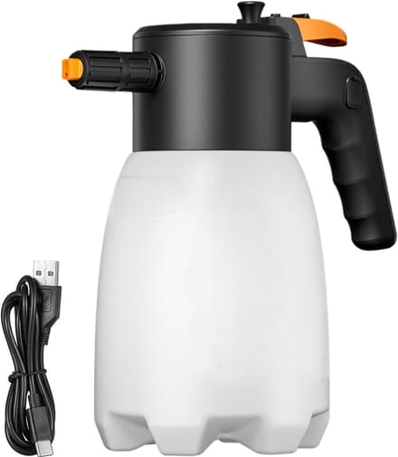 Schuimpompspuit - Reinigingsapparaat - Efficiënt Reinigen - Oplaadbaar Draadloos - 1.8L Reservoir - Wit