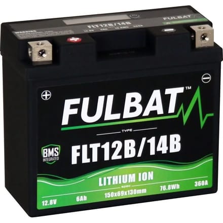 Fulbat Accu Fulbat FLT12B/14B Lithium-ion 12V 6Ah