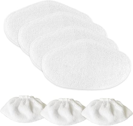 Microvezeldoeken voor Stoomreiniger - 4 Wipes en 2 Covers vervangpads