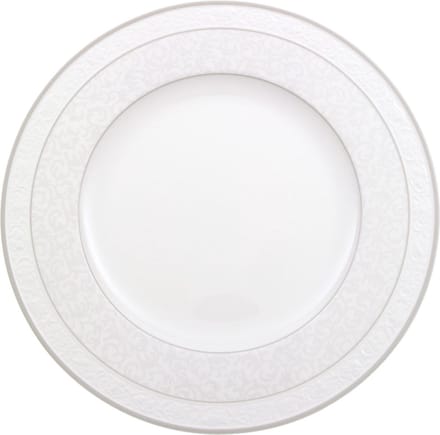 Villeroy & Boch 1043922630 Rond Grijs, Wit bord