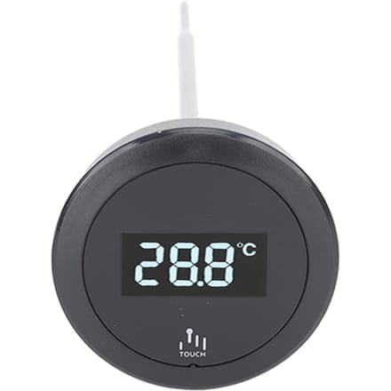 Digitale Touchscreen Thermometer IP65 Waterdichte Thermometer met RVS Sonde Achtergrondverlichting gray