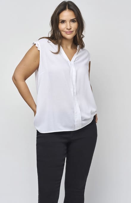 ONLY- CARMUMI S/L TOP WVN NOOS - Heren - T-shirt