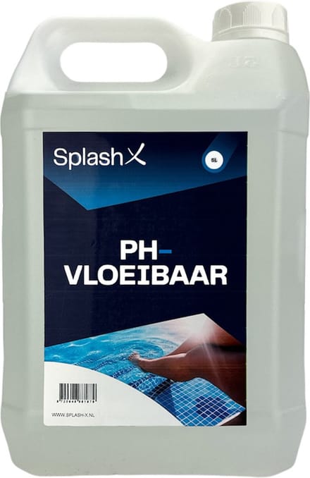 Splash-X pH- vloeibaar - 5 liter - pH verlagen