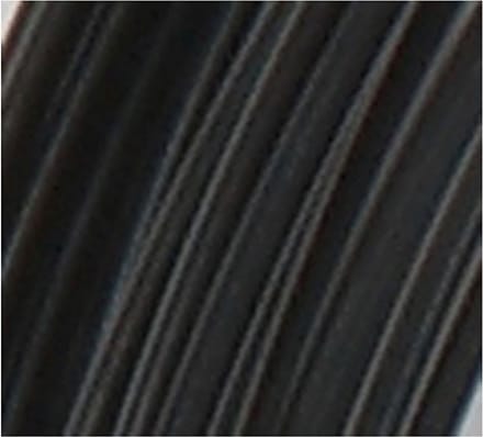 Alu draad, rond, dikte 2 mm, zwart, 10 m/ 1 rol