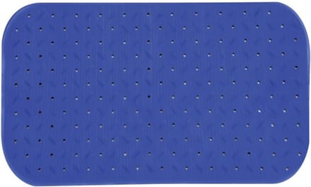 Douchemat - Badmat - Veilig Douchen - Antislip Zuignappen - 36 x 65 cm - Blauw