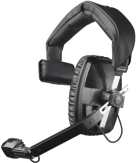 Beyerdynamic-DT 108 - Wired One-Ear Headset - 200/50 Ohm - Zwart