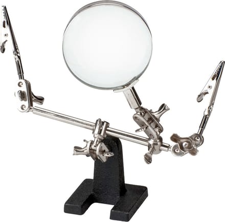 KWB - 3de handje - Met vergrootglas 62mm en Klemmen