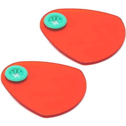 2 stuks Tandheelkundige Lichtuithardingsplaat Tandheelkundige Lichtschaduwplank Tandheelkundig Instrument Accessoire Rood blue